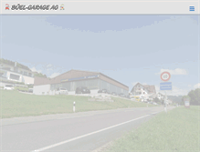 Tablet Screenshot of buel-garage.ch